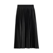 Elegante Zwarte Rok voor Vrouwen Marina Rinaldi , Black , Dames