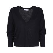 Zwarte Sweater 24Wwp12Leya IRO , Black , Dames