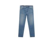 Vintage Boyfriend Cut Denim Jeans Max Mara , Blue , Dames