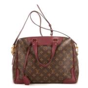 Pre-owned Canvas louis-vuitton-bags Louis Vuitton Vintage , Brown , Da...