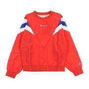 Rood/Wit Crewneck Sweatshirt voor Mannen Champion , Red , Heren