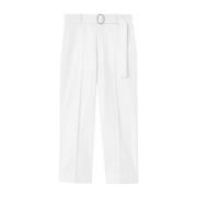 Slim Fit Broek Jil Sander , White , Heren