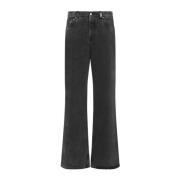 Zwarte Jeans voor Mannen Aw24 Alexander McQueen , Black , Heren