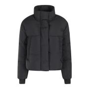 Korte Pufferjas Canada Goose , Black , Dames