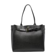 Zwarte leren tote tas Tom Ford , Black , Dames