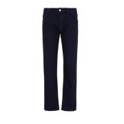 Blauwe Klassieke Slim Fit Jeans Armani Exchange , Blue , Heren