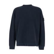 Katoenen Crewneck Sweaters Stone Island , Blue , Heren