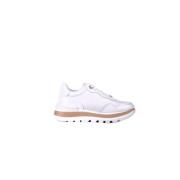 Witte Sport Sneakers Logo Zijkant Liu Jo , White , Dames