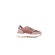 Roze Sport Sneakers Metallic Details Liu Jo , Pink , Dames