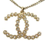 Pre-owned Metal chanel-jewelry Chanel Vintage , Yellow , Dames