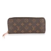 Pre-owned Coated canvas wallets Louis Vuitton Vintage , Brown , Dames