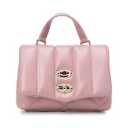 Stijlvolle Leren Tas Zanellato , Pink , Dames