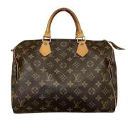 Pre-owned Fabric louis-vuitton-bags Louis Vuitton Vintage , Brown , Da...