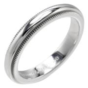 Pre-owned Platinum rings Tiffany & Co. Pre-owned , Gray , Dames