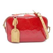 Pre-owned Leather louis-vuitton-bags Louis Vuitton Vintage , Red , Dam...