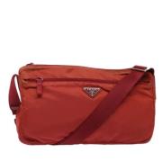 Pre-owned Nylon prada-bags Prada Vintage , Red , Dames