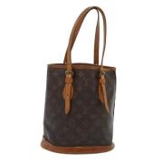 Pre-owned Canvas louis-vuitton-bags Louis Vuitton Vintage , Brown , Da...