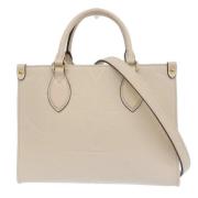 Pre-owned Canvas louis-vuitton-bags Louis Vuitton Vintage , Beige , Da...