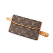 Pre-owned Canvas louis-vuitton-bags Louis Vuitton Vintage , Brown , Da...