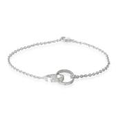 Pre-owned White Gold bracelets Cartier Vintage , Gray , Dames