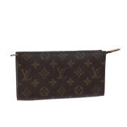 Pre-owned Canvas pouches Louis Vuitton Vintage , Brown , Dames