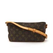 Pre-owned Fabric louis-vuitton-bags Louis Vuitton Vintage , Brown , Da...