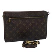 Pre-owned Canvas louis-vuitton-bags Louis Vuitton Vintage , Brown , Da...