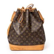 Pre-owned Canvas louis-vuitton-bags Louis Vuitton Vintage , Brown , Da...