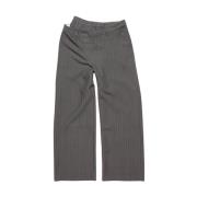 Grijze Melange Broek Acne Studios , Gray , Dames