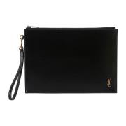 Clutches Saint Laurent , Black , Heren