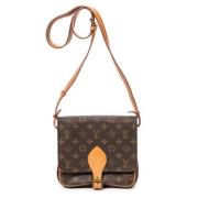 Pre-owned Canvas louis-vuitton-bags Louis Vuitton Vintage , Brown , Da...