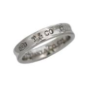 Pre-owned Silver rings Tiffany & Co. Pre-owned , Gray , Dames