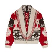 Rode Tribal Print Trui Alanui , Multicolor , Dames