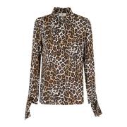 Stijlvolle Shirt voor Vrouwen Elisabetta Franchi , Brown , Dames