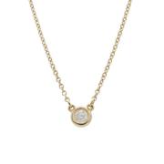 Pre-owned Rose Gold necklaces Tiffany & Co. Pre-owned , Yellow , Dames