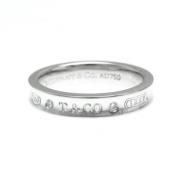 Pre-owned White Gold rings Tiffany & Co. Pre-owned , Gray , Dames