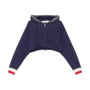 Blauwe Hoodie Golden Goose , Blue , Dames