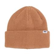 Bruine Suiker Beanie Hoed Obey , Brown , Heren