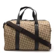 Pre-owned Canvas travel-bags Dunhill Pre-owned , Beige , Dames