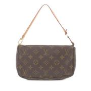 Pre-owned Canvas louis-vuitton-bags Louis Vuitton Vintage , Brown , Da...