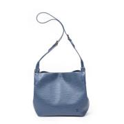 Pre-owned Leather louis-vuitton-bags Louis Vuitton Vintage , Blue , Da...