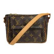 Pre-owned Fabric louis-vuitton-bags Louis Vuitton Vintage , Brown , Da...