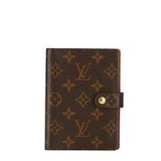 Pre-owned Plastic home-office Louis Vuitton Vintage , Brown , Dames