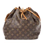 Pre-owned Canvas louis-vuitton-bags Louis Vuitton Vintage , Brown , Da...