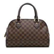 Pre-owned Canvas handbags Louis Vuitton Vintage , Brown , Dames