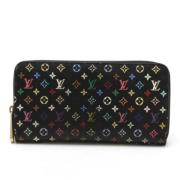 Pre-owned Plastic wallets Louis Vuitton Vintage , Black , Dames