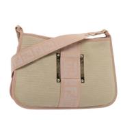 Pre-owned Canvas fendi-bags Fendi Vintage , Beige , Dames