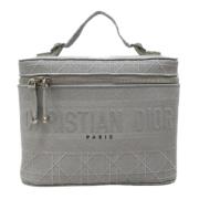 Pre-owned Fabric dior-bags Dior Vintage , Gray , Dames