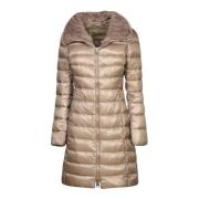 Elegante Beige Jas voor Vrouwen Herno , Beige , Dames