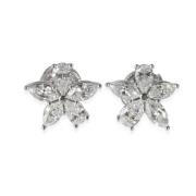 Pre-owned Platinum earrings Tiffany & Co. Pre-owned , Gray , Dames